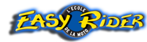 Le logo de Easy Rider, une très bonne auto-école dans la quelle passer son permis B